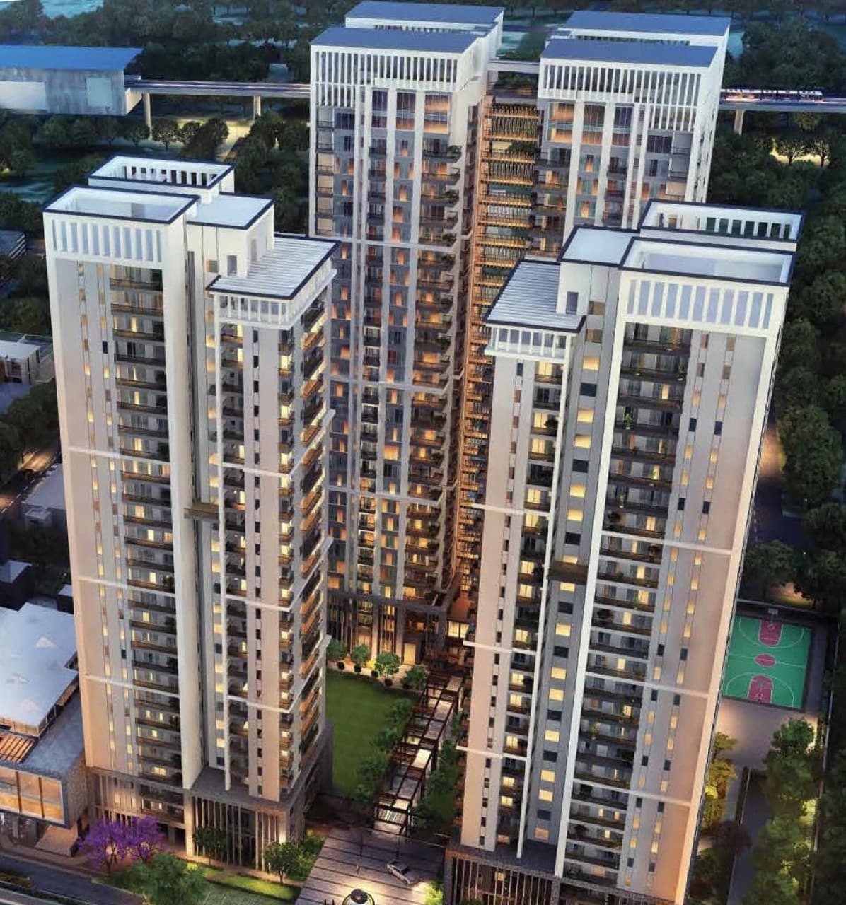 3 BHK in Silverglades The Legacy