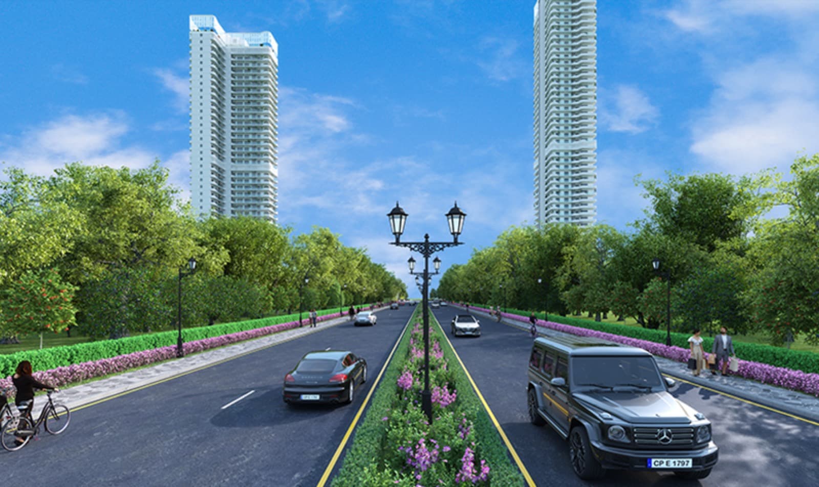 3 BHK in Central Park Flower Valley