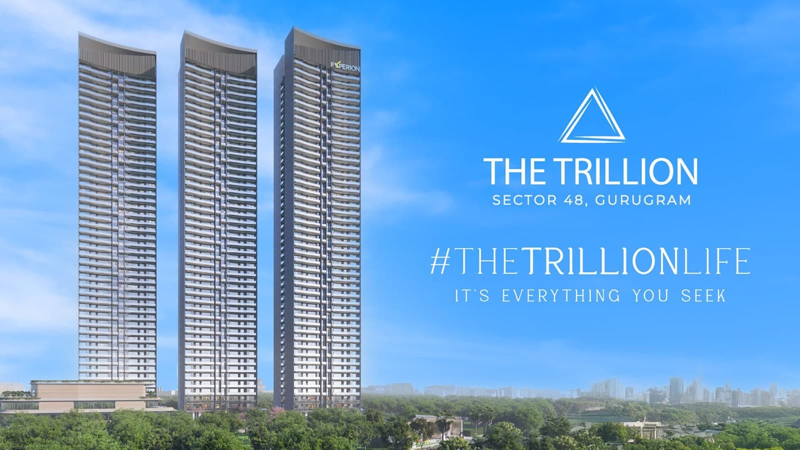 3 BHK in Experion The Trillion