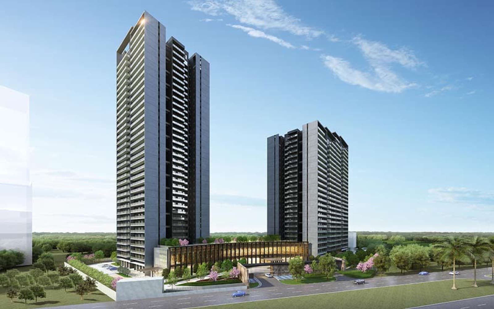 3 BHK in Krisumi Waterfall Residences